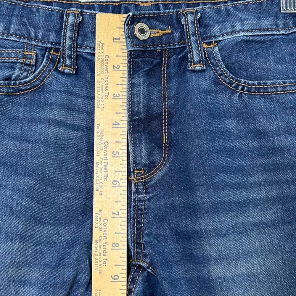 Old Navy Kids Skinny Jeans Blue Wash Distressed Size‎ 10